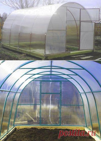 Установка теплицы из поликарбоната по всем правилам | Сделай Сам!