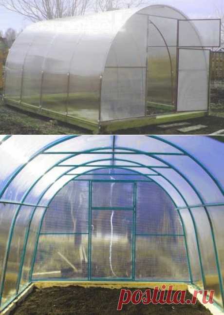 Установка теплицы из поликарбоната по всем правилам | Сделай Сам!