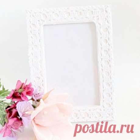 Фото-рамка в стиле шебби-шик