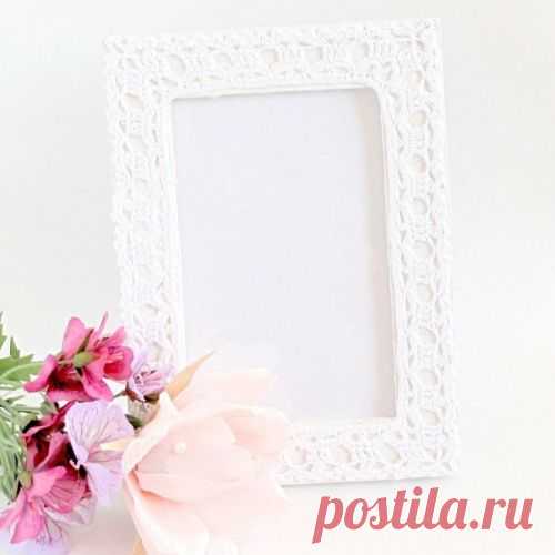 Фото-рамка в стиле шебби-шик