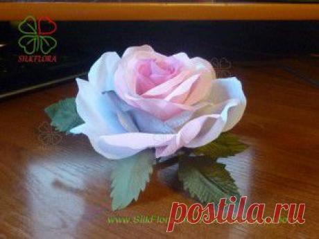Видео мастер-класс Надежды Череда | Первая web-школа шёлковой флористики - SilkFlora