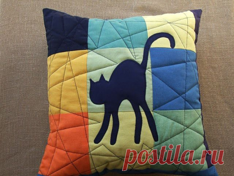 Пэчворк с кошками. Идеи