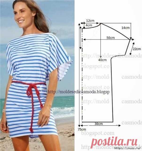 Простое моделирование туник — Сделай сам, идеи для творчества - DIY Ideas