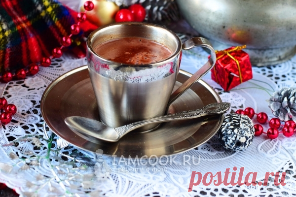 Горячий шоколад из какао-порошка