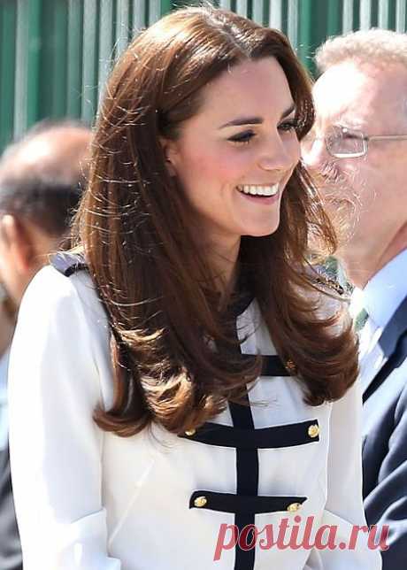 Герцогиня Кэтрин посетила парк, где во время войны работала ее бабушка, HELLO! Russia