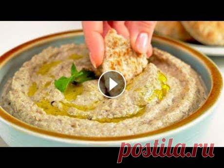 Популярное блюдо восточной кухни из баклажанов - БАБАГАНУШ / BABAGANUSH. Рецепт от Всегда Вкусно! Как только не называют БАБАГАНУШ - паштет из запеченных баклажанов, баклажанная паста, баклажановый хумус, но при любом названии эта знаменитая ближне...