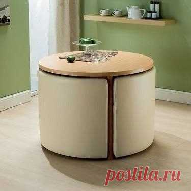 Идея для кухни: круглый раздвижной стол 🍏 / Speleologov.Net - мир кейвинга