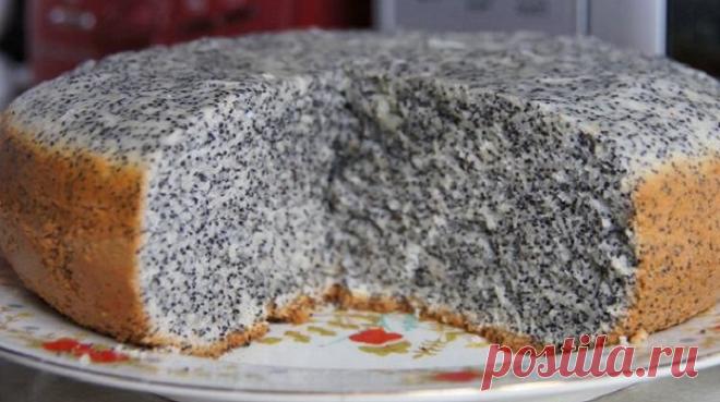 Пирог маковник: быстро, просто и невероятно просто!