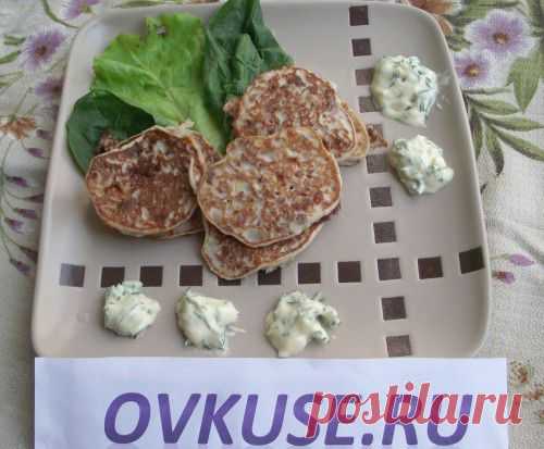 Оладьи с мясом и сыром / Простые рецепты