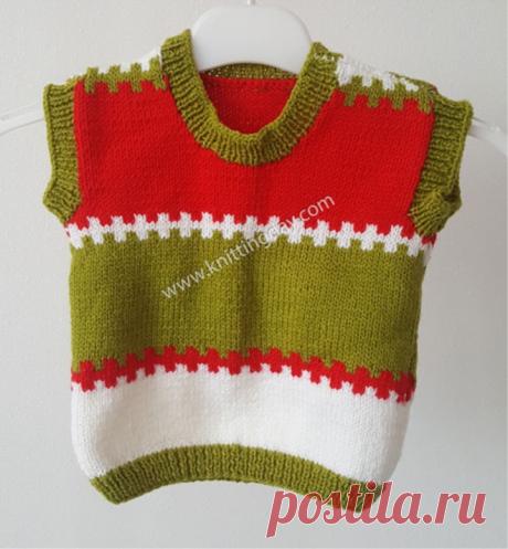 Colorful Baby Sweater Crochet