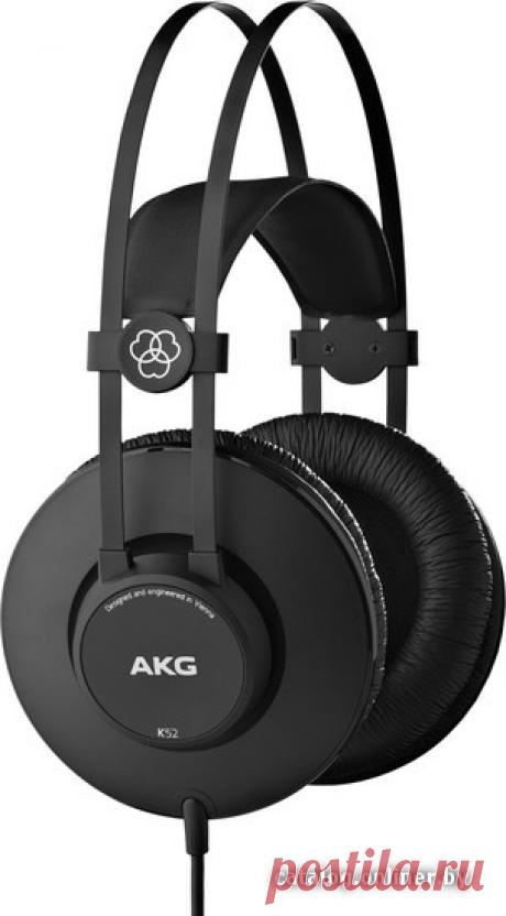 Наушники AKG K52 наушники, мониторные (охватывающие), профессиональные, 18-20000 Гц, кабель 2.5 м