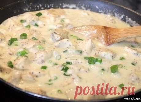 СОЧНОЕ КУРИНОЕ МЯСО В КЕФИРЕ