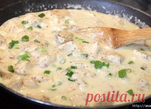 СОЧНОЕ КУРИНОЕ МЯСО В КЕФИРЕ