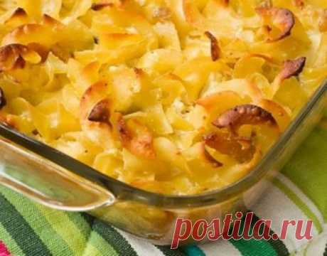 Запеканка из макарон с яйцом в духовке / Простые рецепты