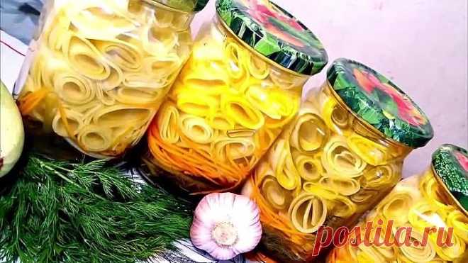 МАРИНОВАННЫЕ ХРУСТЯЩИЕ КАБАЧКИ! Это Красиво и Вкусно!