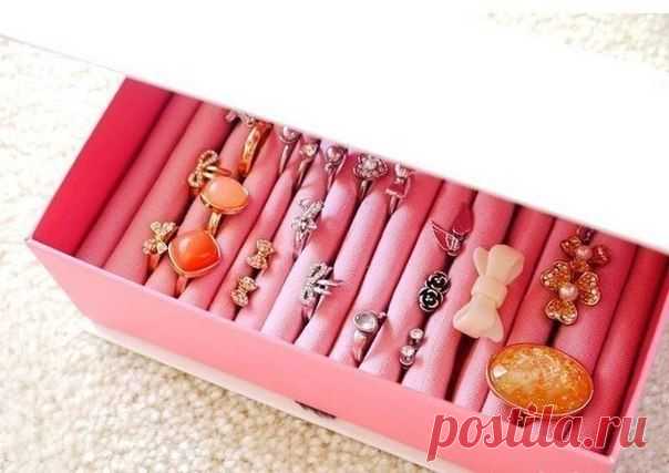 Где хранить кольца? Проще простого | Умелые ручки