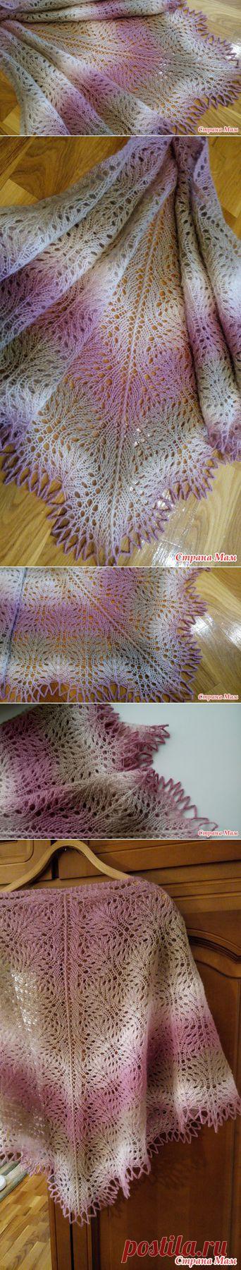 *Мой дебют в группе - шаль Feather Duster - ЗАО Шалунья - Страна Мам