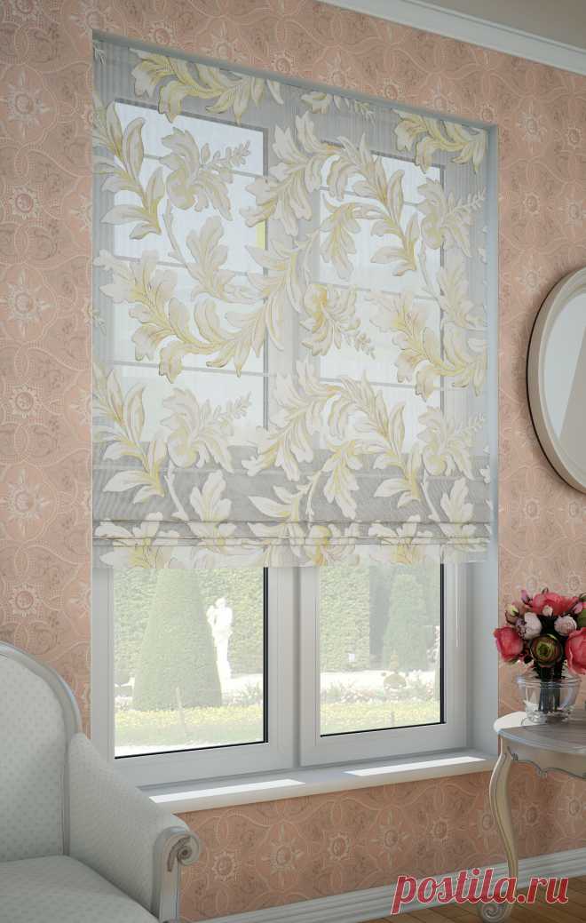 Мастер-класс: римские шторы своими руками — INMYROOM