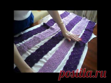 платье из ленточного кружева часть 2