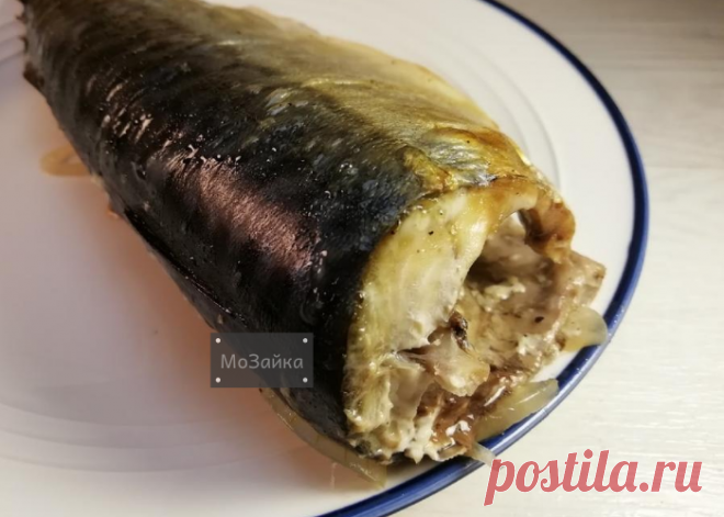 Простой и вкусный рецепт приготовления скумбрии — не нужно ничего жарить и стоять у плиты | МоЗайка | Яндекс Дзен