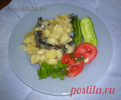Картошка со свинухами