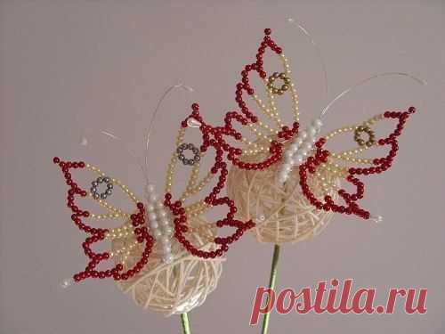 Легкие способы изготовления цветов из бисера — Рукоделие