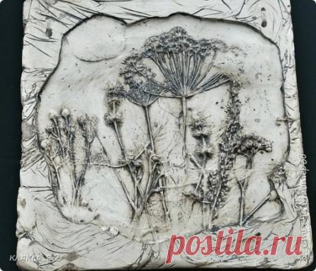 МК по отливкам из гипса (панно, листья, магниты) ч.1 | Страна Мастеров