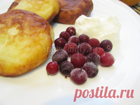 Домашние сырники. Рецепт с пошаговыми фото