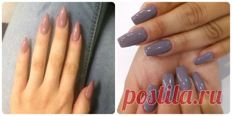 Uñas de acrílico 2018; la decoración de las uñas 2018