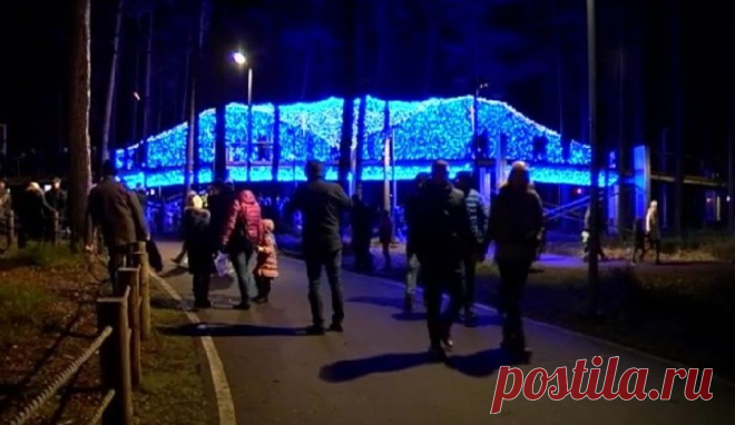 В латвийской Юрмале открылся самый большой в стране Парк света | В мире