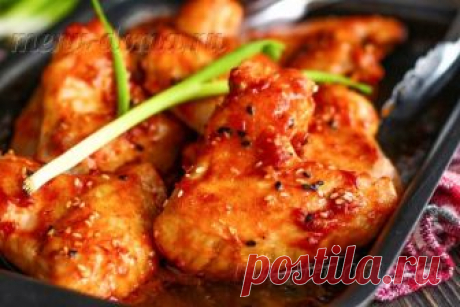 Куриные крылышки в духовке: рецепт с фото пошагово