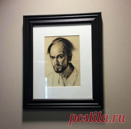 Художник с болезнью Альцгеймера регулярно рисовал автопортреты, пока окончательно не забыл как выглядит его лицо