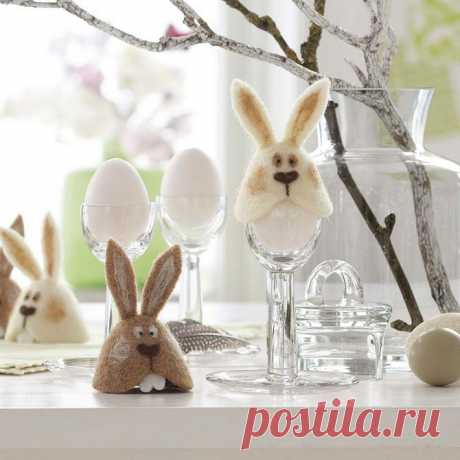 Милые идеи пасхального декора