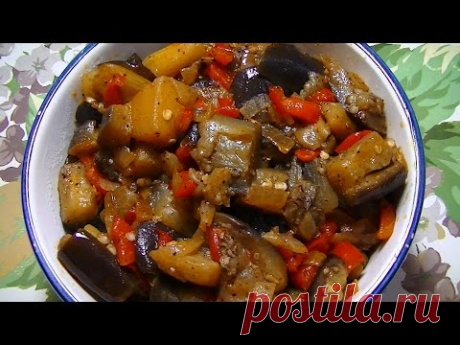 Острая закусочка из Баклажанов
