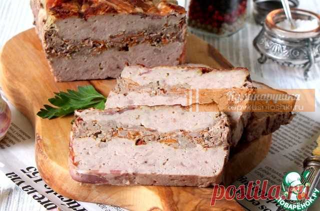 Террин из индейки с куриными сердечками | Кулинарушка - Вкусные Рецепты