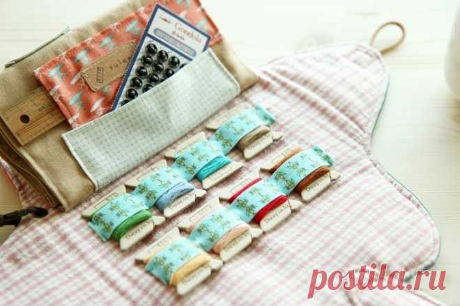 Sewing Organizer Bag Tutorial ~ DIY Tutorial Ideas!