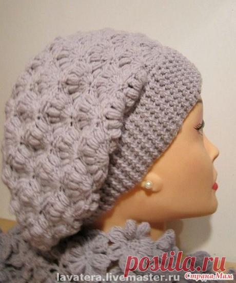 Берет крючком *Шишки хмеля*.. - Вяжем вместе он-лайн - Страна Мам