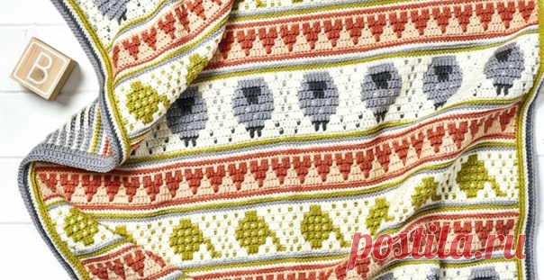 Всем привет! Увидела красивый плед с барашками в журнале Simply Crochet 125 (2022). Вопрос: там 3 цвета? Белый, серый и темно-серый? Или как это связано? По английски к сожалению не понимаю. Может кто нибудь переведет? Журнал есть на страницах где есть иностраные журналы. Это фотографие пледа. Заранее спасибо!

Красивый плед. Тут цветов больше, это точно, скидывайте страничку в комменты, попробуем разобраться с переводом