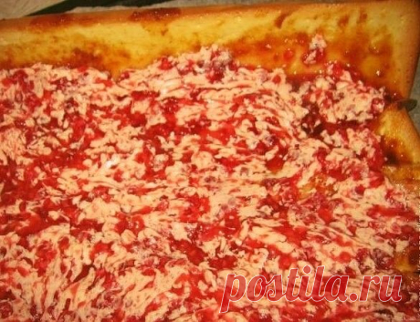 Веб Повар!: БИСКВИТНЫЙ РУЛЕТ С МАЛИНОЙ