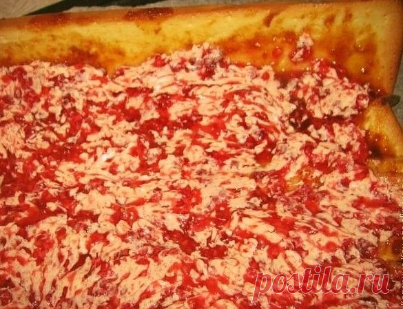 Веб Повар!: БИСКВИТНЫЙ РУЛЕТ С МАЛИНОЙ