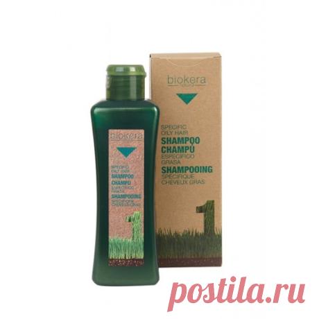 Шампунь для жирной кожи головы / Champu Biokera especifico grasa 300 мл (Салерм Биокера)