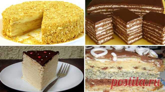 6 самых вкусных домашних тортов. Отличная подборка