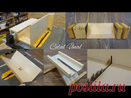 Деревообработка // Сани для настольных пил