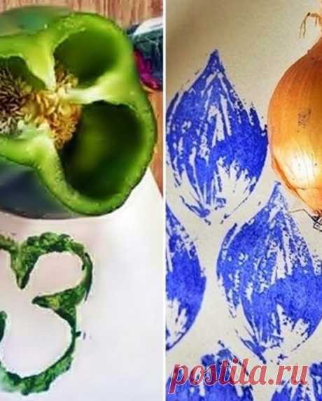 Рисование штампами