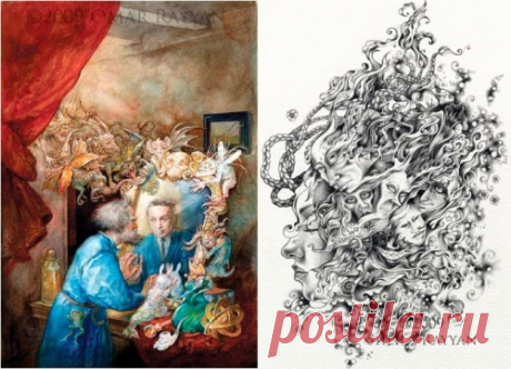 Художник-иллюстратор Omar Rayyan (133 работ) » Страница 3 » Картины, художники, фотографы на Nevsepic