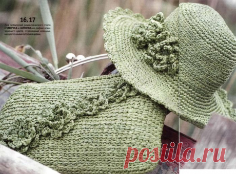 Шляпы крючком