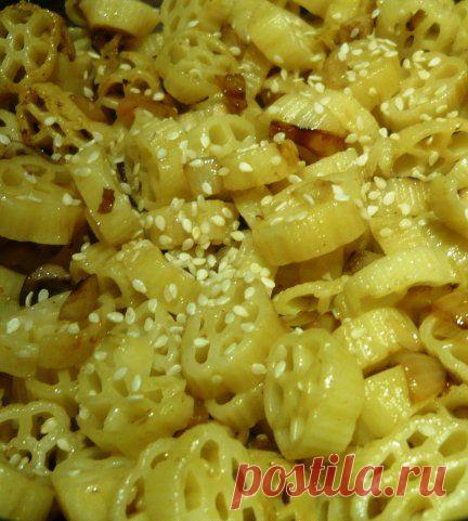 постные макароны по-флотски