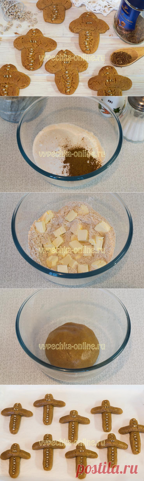 ✔️Печенье Кресты на Крещение сдобное с мёдом – рецепт с фото
