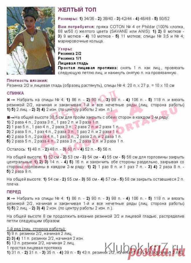 ОЧЕНЬ КРАСИВЫЙ ТОП | Клубок