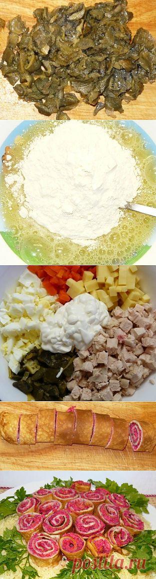 Праздничный салат «Букет» / Куриные салаты / TVCook: пошаговые рецепты c фото